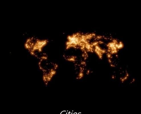World map 2023 Cities